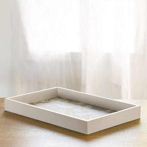 Shade of Grey Wooden Tray - ellementry