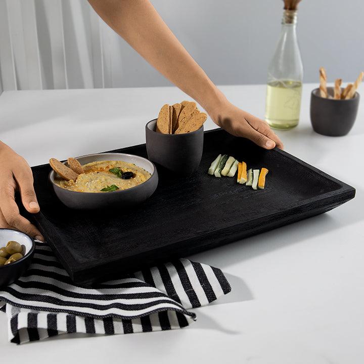 Onyx Mango Wood Tray