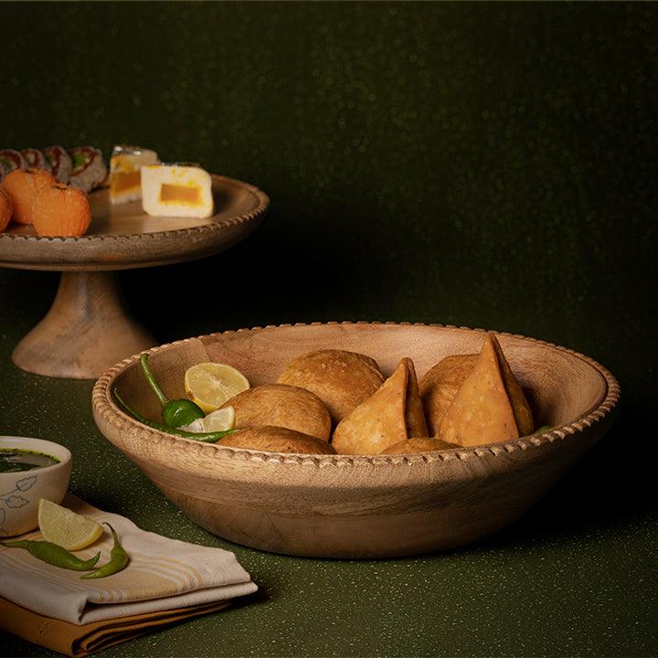 Country Home Mango Wood Bowl - ellementry