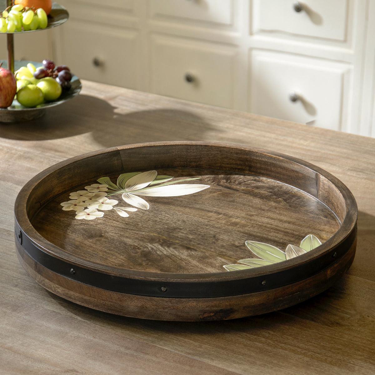 Frangipani Lazy Susan