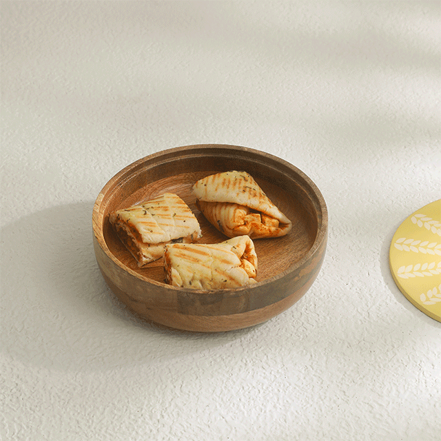 Flavia Wooden Roti Box With Lid
