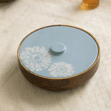 Blossom wooden roti box - ellementry