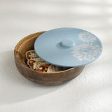 Blossom wooden roti box - ellementry